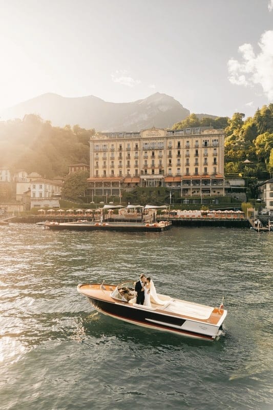 Grand Hotel Tremezzo wedding venue in Como, Italy