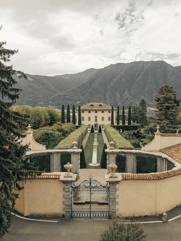 Villa Balbiano wedding venue in Como, Italy