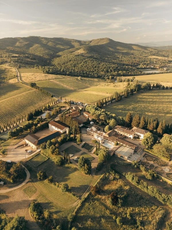 Villa La Selva wedding venue in Tuscany, Italy