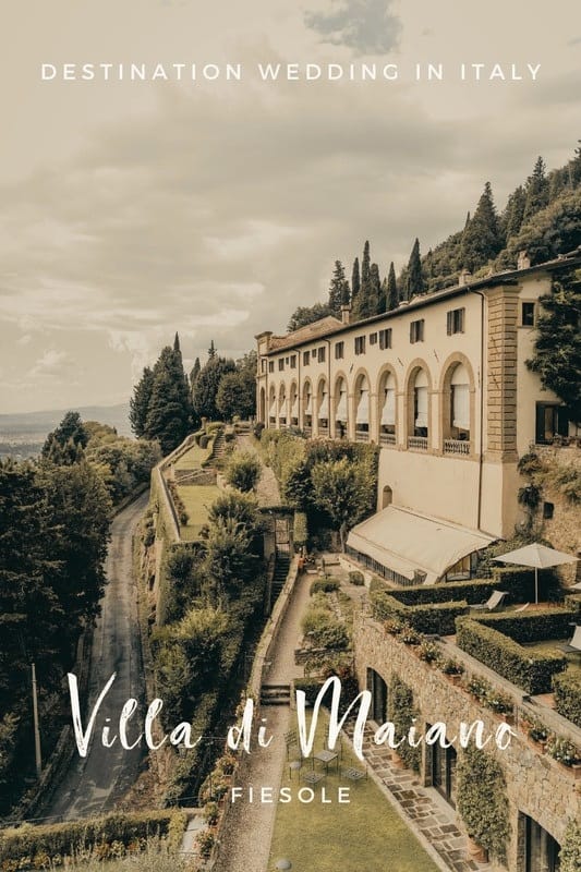 Villa Monaciano wedding venue in Tuscany, Italy