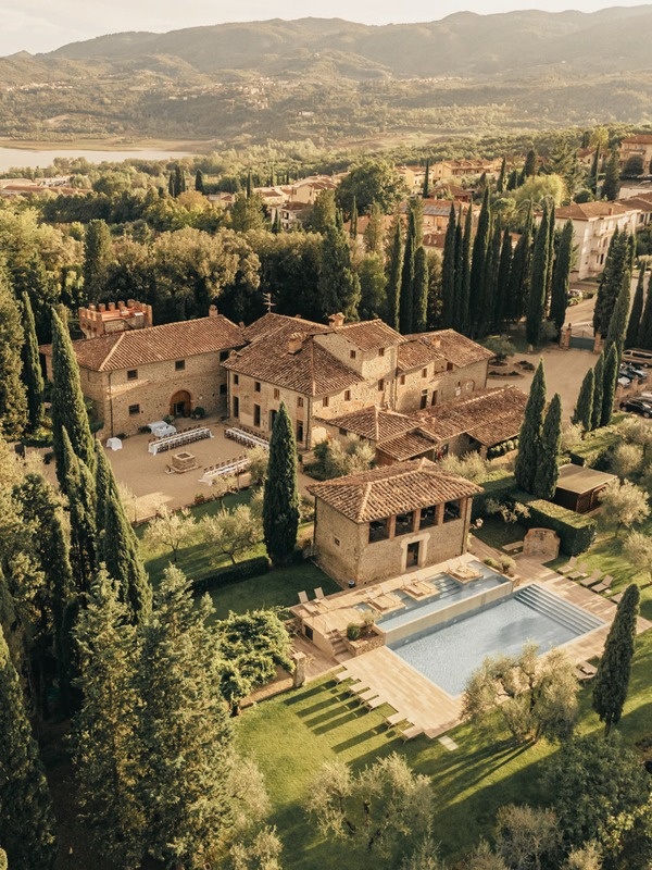 Villa Pozzolo wedding venue in Tuscany, Italy