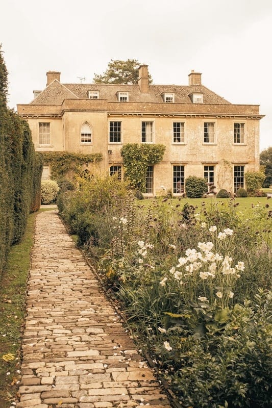 Babington House wedding venue in Cotswolds, UK