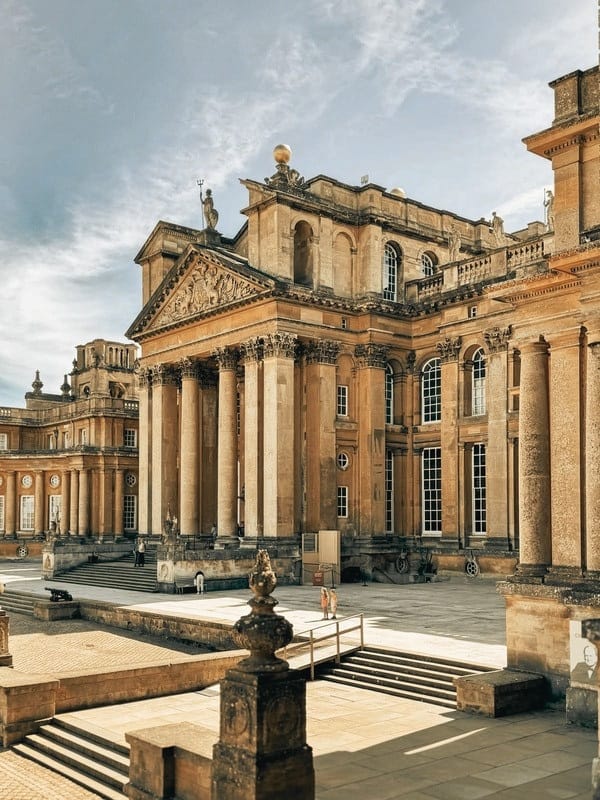 Blenheim Palace wedding venue in Cotswolds, UK